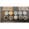 Image 4 : COLLECTION OF VARIOUS CASED TOKEN & COINS *AUTHENTICATION UNKNOWN*