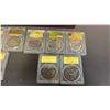 Image 6 : COLLECTION OF VARIOUS CASED TOKEN & COINS *AUTHENTICATION UNKNOWN*