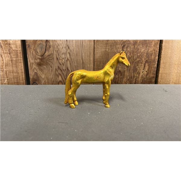 GILT HORSE ORNAMENT