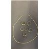 Image 1 : ASSORTED RINGS & A NECKLACE: 1 RING IS STAMPED 10K, NECKLACE IS STAMPED 10K