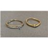 Image 3 : ASSORTED RINGS & A NECKLACE: 1 RING IS STAMPED 10K, NECKLACE IS STAMPED 10K