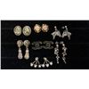 Image 2 : BOX OF ASSORTED EARRINGS & BAG OF ASSORTED WATCHES