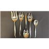 Image 3 : INTERNATIONAL STERLING "PINE SPRAY" STERLING SILVER FLATWARE: APPROX. 872.5G EXCLUDING THE KNIVES