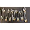 Image 4 : INTERNATIONAL STERLING "PINE SPRAY" STERLING SILVER FLATWARE: APPROX. 872.5G EXCLUDING THE KNIVES
