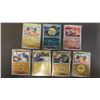 Image 1 : (7) ASSORTED POKEMON CARDS IN SLEEVES