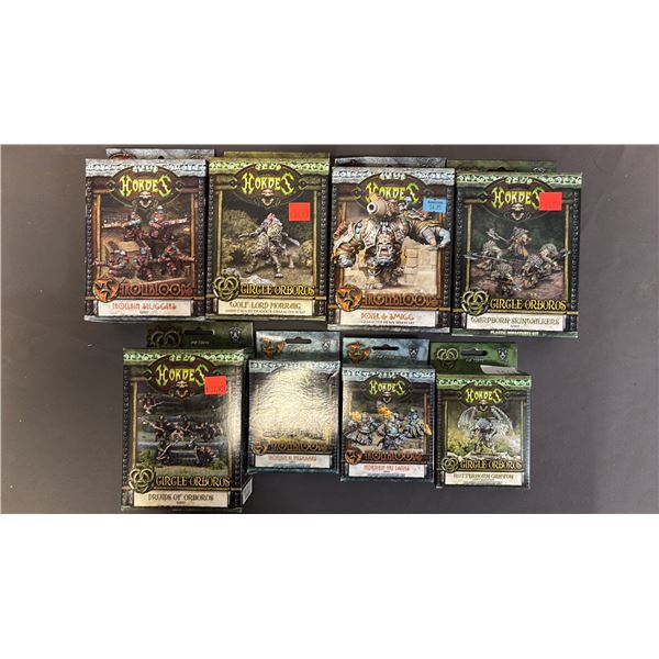 (8) ASSORTED HORDES PLASTIC MINIATURES KITS