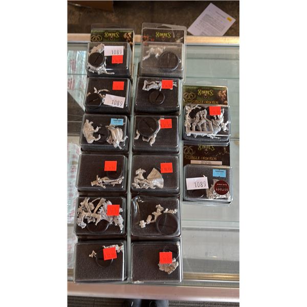 (14) ASSORTED HORDES TROLLBLOODS & CIRCLE OF ORBOROS MINIATURES