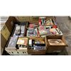 Image 1 : PALLET OF ASSORTED BOOKS, DVD'S AND VHS TAPES