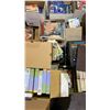 Image 3 : PALLETS OF ASSORTED BOOKS, VHS TAPES, CASSETTES AND MORE