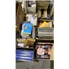 Image 3 : PALLET OF ASSORTED BOOKS, VINYL RECORDS, SPORTS CARD EMPTY PAGES AND MORE