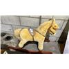 Image 1 : VINTAGE CHRISHA PLAYFUL PLUSH ROCKING HORSE