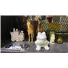 Image 1 : ASSORTED CERAMIC FIGURINES AND MORE