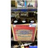 Image 1 : BOX OF (6) DALE EARNHARDT JR. #8 BUDWEISER GIANT COLLECTIBLE GLASS BOTTLES