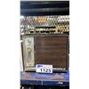 Image 1 : VINTAGE PORTABLE READER'S DIGEST AM/FM RADIO AND 8-INCH TRACK PLAYER
