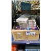 Image 1 : *NEW* BOX OF ASSORTED BLACK VHS VIDEO CASSETTE TAPES