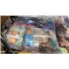Image 2 : SHELF LOT OF ASSORTED KIDS PLUSH TOYS AND COIN BEARS