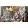 Image 3 : SHELF LOT OF ASSORTED KIDS PLUSH TOYS AND COIN BEARS