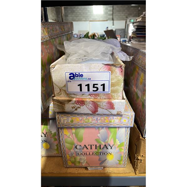(2) CATHAY COLLECTION PORCELAIN DOLLS