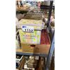 Image 1 : CATHAY COLLECTION PORCELAIN DOLL AND BOX OF VINTAGE RUSSELL STOVER COLLECTABLE CANDY TIN