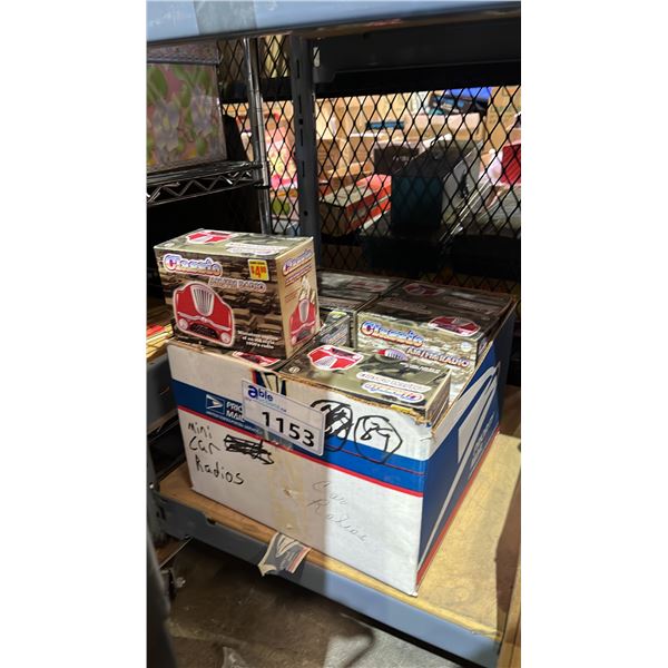 *BOX OF NEW* CLASSIC AM/FM RADIO