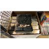 Image 2 : (3) BOXES OF ASSORTED CDS, VHS TAPES AND DVDS
