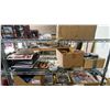 Image 1 : SHELF OF ASSORTED ELVIS PRESLEY COLLECTABLE ITEMS INCL. CARDS,PENS, MAGAZINES AND MORE