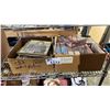 Image 1 : (2) BOXES OF ASSORTED ITEMS INCL. 100 PCS PUZZLES BOXES, PICTURE FRAMES AND MORE