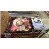 Image 4 : SHELF LOT OF ASSORTED COLLECTABLE ITEMS INCL. ELVIS PRESLEY HAND BAG, TAGS AND MORE