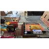 Image 3 : SHELF OF ASSORTED ITEMS INCLUDING KODAK DISK CAMERA, SUNGEAR SOLAR CHARGED RADIO AND MORE