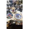 Image 2 : SHELF OF ASSORTED COLLECTABLE PLATES WITH BOX