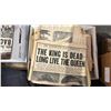 Image 3 : PALLET OF ASSORTED VINTAGE NEWSPAPERS: THE ILLUSTRATED LONDON NEWS, THE SUN, THE VANCOUVER DAILY