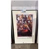 Image 1 : VINTAGE FRAMED 1994 CLOVERDAL RODEO & EXPEDITION POSTER: APPROX. 31.5" X 20"