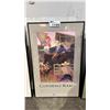 Image 1 : VINTAGE FRAMED 1992 CLOVERDAL RODEO & EXPEDITION POSTER: APPROX. 31.5" X 20"