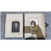 Image 4 : ANTIQUE EARLY 1900S LEATHER-BOUND PHOTO ALBUM WITH SIDE LATCH & PHOTOS: NOTED DATED 1902 INSIDE