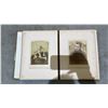 Image 4 : ANTIQUE LEATHER-BOUND GILDED PHOTO ALBUM WITH PHOTOS: SIDE LATCH IS MISSING