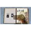 Image 4 : ANTIQUE LATE 19TH CENTURY LEATHER-BOUND PHOTO ALBUM WITH PHOTO: NO SIDE LATCH