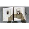 Image 3 : ANTIQUE LEATHER-BOUND GILDED PHOTO ALBUM WITH SIDE LATCH: CONTAINS PHOTOS: