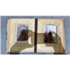 Image 3 : ANTIQUE ART NOUVEAU CELLULOID COVERED PHOTO ALBUM WITH PHOTOS: NO SIDE LATCH