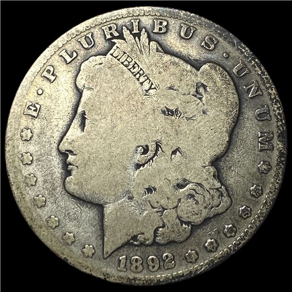 1892-S Silver Morgan Dollar NICELY CIRCULATED