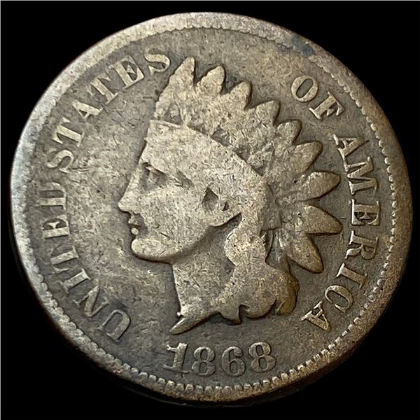 1868 Indian Head Cent NICELY CIRCULATED