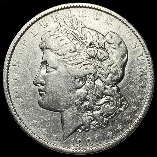 1901 Morgan Silver Dollar NEARLY UNCIRCULATED