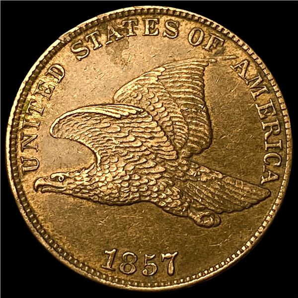 1857 Flying Eagle Cent CLOSELY UNCIRCULATED