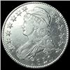 Image 1 : 1821 Capped Bust Half Dollar CLOSELY  UNCIRCULATED