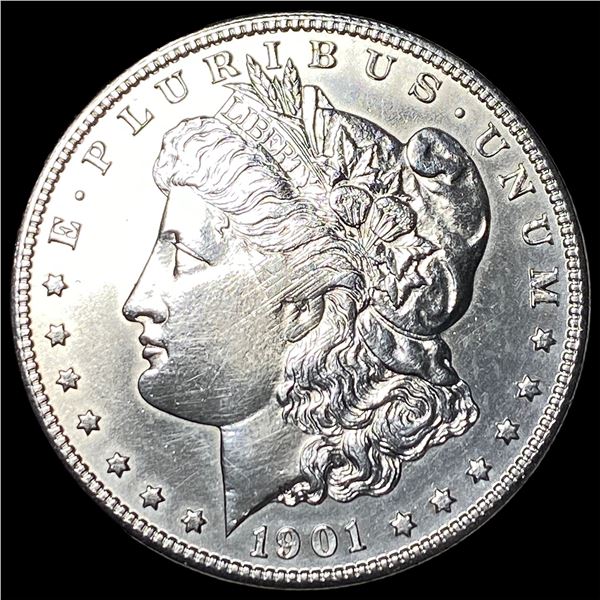 1901-S Silver Morgan Dollar CHOICE AU