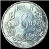 Image 2 : 1897 South Aftica Silver 6 Pence