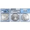 Image 1 : [3] 2018-2020 Silver Eagle ANACS/ICG MS69/MS70