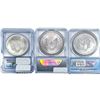 Image 2 : [3] 2018-2020 Silver Eagle ANACS/ICG MS69/MS70