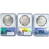 Image 2 : [3] 1887-1890 Morgan Silver Dollar PGA