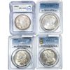 Image 1 : [4] 1878-1891 Morgan Silver Dollar ICG/PCGS