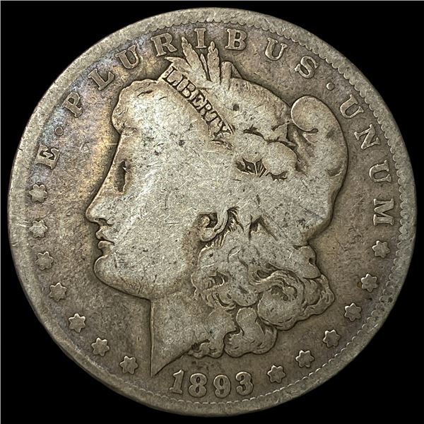 1893-CC Silver Morgan Dollar NICELY  CIRCULATED